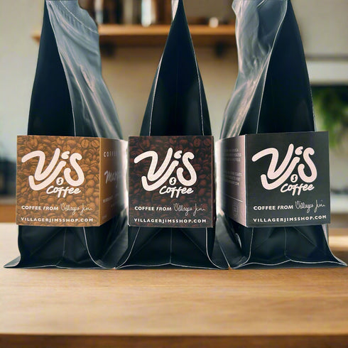 3 x Bags Ground Coffee - Vj Coffee